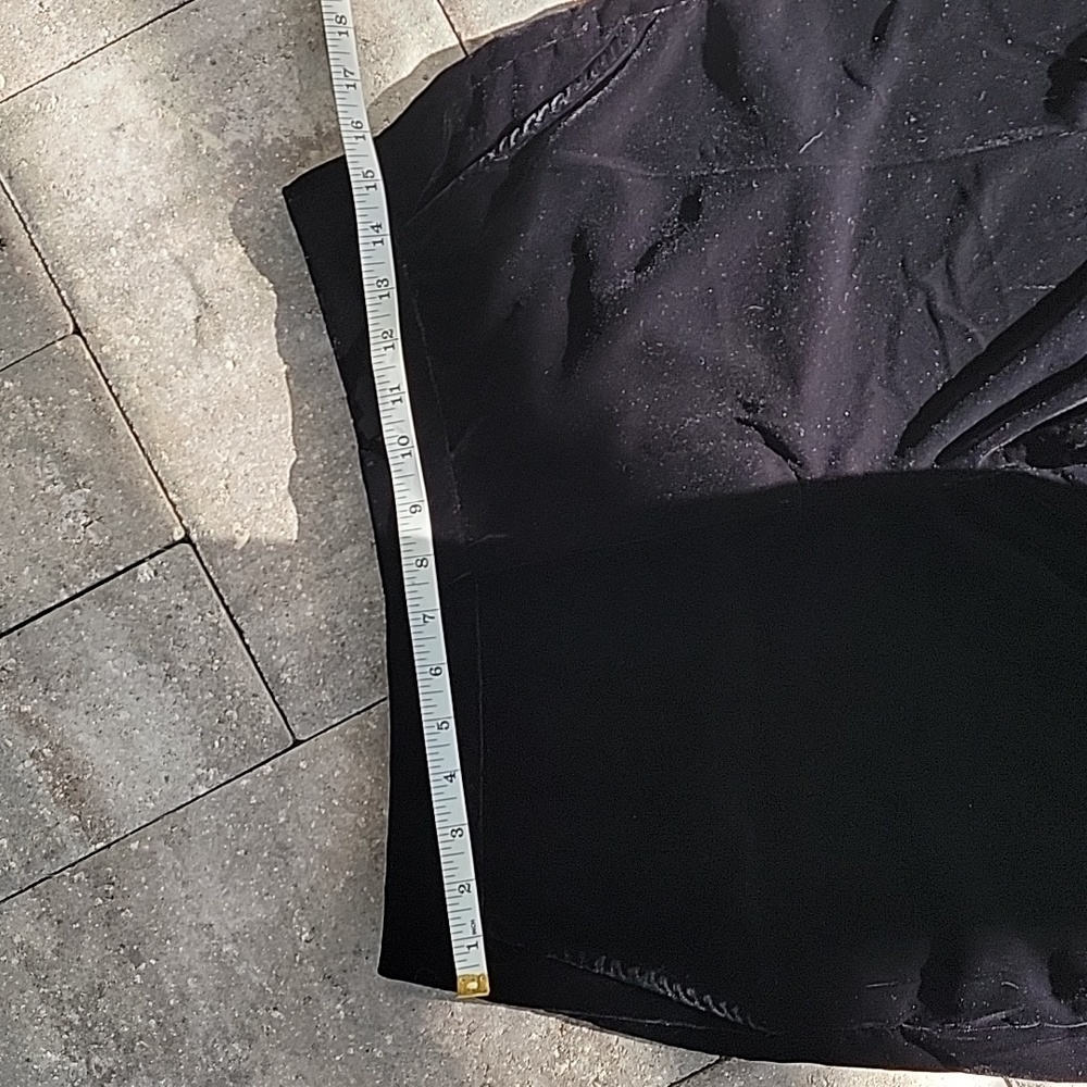 NWT GAP Recycled High Rise Velvet Wide-Leg Pants Black Sz 10 - Picture 7 of 14